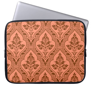 Luxurious Vintage Damask Seamless Texture Laptop Sleeve