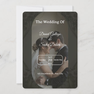 Luxurious Wedding Invitation 