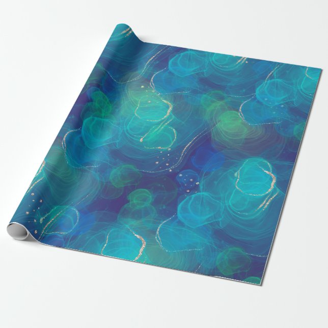 Luxurious wrapping paper (Unrolled)