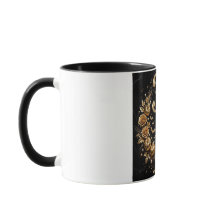 Luxury 31st Birthday Mug Letter A Gold