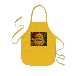 Luxury 3D Christmas Mosaic Collection  Kids Apron