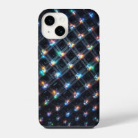 Luxury 3D Geometric Grid Multi-Colour Glowing Jewe