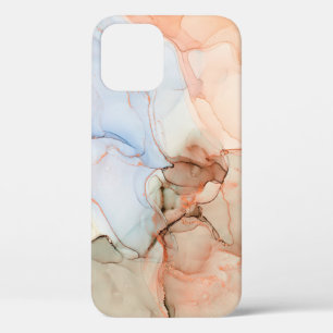 Luxury Abstract: Alcohol Ink Art iPhone 12 Case