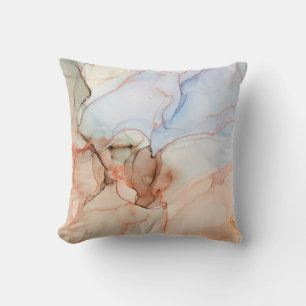 Luxury Abstract: Alcohol Ink Art Cushion