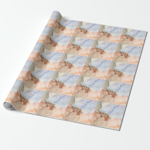 Luxury Abstract: Alcohol Ink Art Wrapping Paper