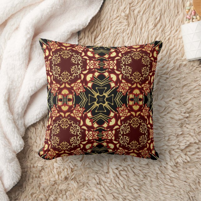 Luxury Abstract Decorative Pillow (Blanket)