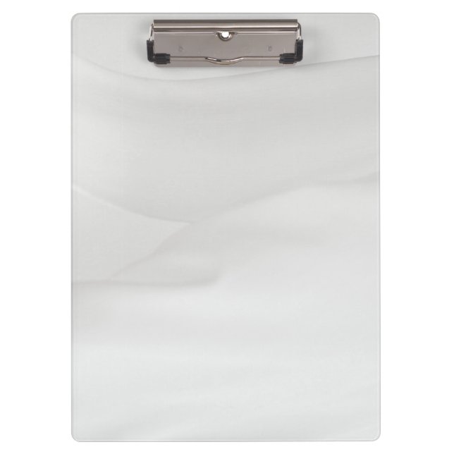 Luxury Abstract Fluid Agate Stone & Crystal Textur Clipboard (Front)