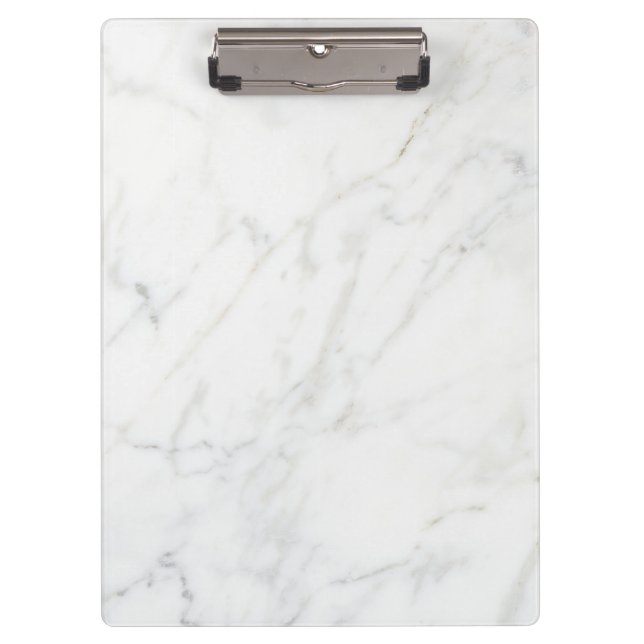 Luxury Abstract Fluid Agate Stone & Crystal Textur Clipboard (Front)