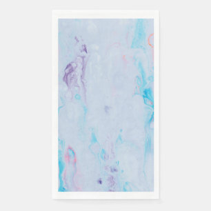 Luxury Abstract Fluid Agate Stone & Crystal Textur Napkin