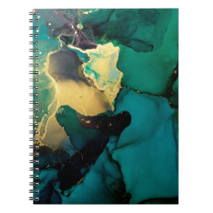 Luxury abstract fluid art painting background alco notebook