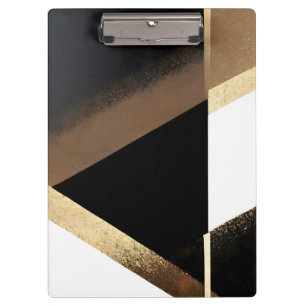 Luxury Abstract Golden Background Clipboard
