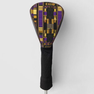 Luxury African Caribbean Heritage Multicolor Golf Head Cover