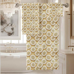 Luxury Agate   Geode Towel Set - White & Gold