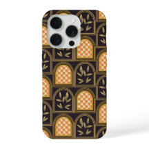 Luxury Art Deco Geometric Floral Seamless Pattern