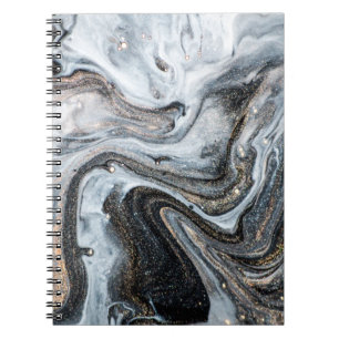 Luxury art in Eastern style. Golden swirl, artisti Notebook