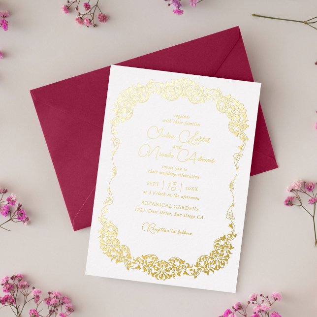 Luxury Artistic Botanical Floral Paisley Wedding (Creator Uploaded)