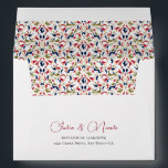 Luxury Artistic Botanical Floral Paisley Wedding Envelope<br><div class="desc">Beautiful Invitation to celebrate Special occasions and festivals comes with digital and E-invitation as per your request. We would love to replicate our designs to make multiple products like rsvp cards, labels envelopes, and more. Customisation is available for ready to print on request at info@shamaurcreatif@gmail.com. Look Forward to hearing from...</div>