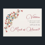 Luxury Artistic Botanical Floral Paisley Wedding Menu<br><div class="desc">Beautiful Invitation to celebrate Special occasions and festivals comes with digital and E-invitation as per your request. We would love to replicate our designs to make multiple products like rsvp cards, labels envelopes, and more. Customisation is available for ready to print on request at info@shamaurcreatif@gmail.com. Look Forward to hearing from...</div>