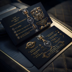 Luxury Automotive Business Card