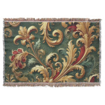 Luxury Baroque Damask Pattern