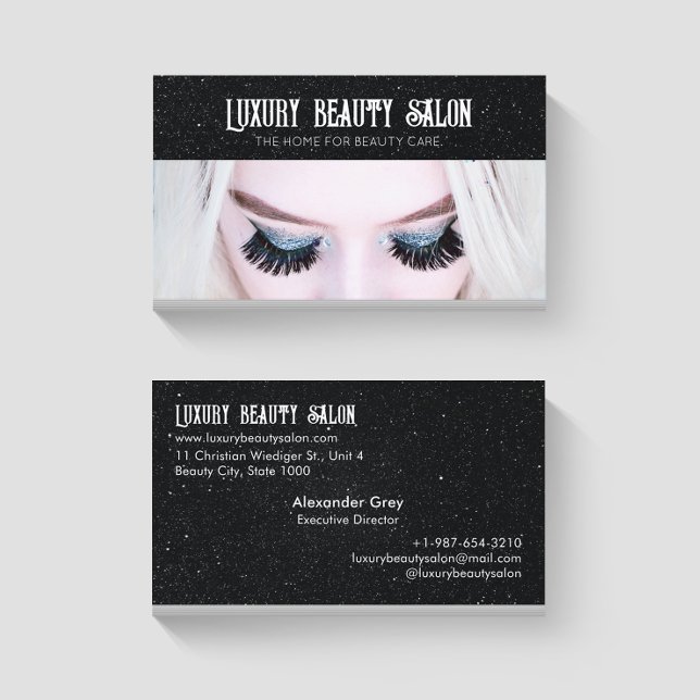 Luxury Beauty Salon Business Card (Creator Uploaded)