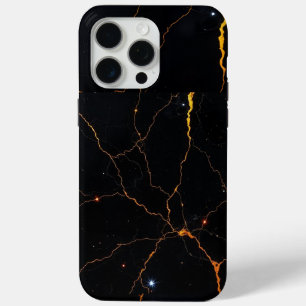 Luxury Black and Gold Marble Phone Case 