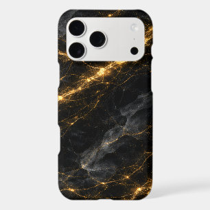 Luxury Black and Gold Marble Phone Case