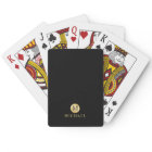 Luxury Black and Gold Personalised Monogram