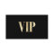 Luxury black and gold VIP card club member