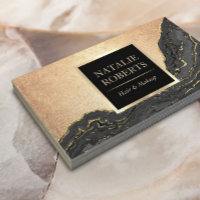 Luxury Black & Gold Beauty Salon Spa