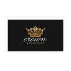 Luxury Black & Gold Royal Crown Logo Brand