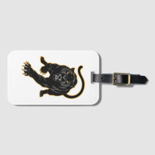 Luxury Black Panther Bag Tag