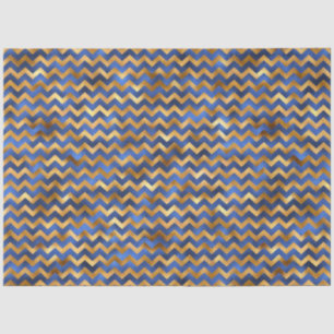 Luxury Blue and Gold Series Design 14 Tissue Paper