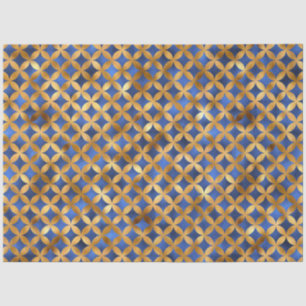 Luxury Blue and Gold Series Design 16 Tissue Paper