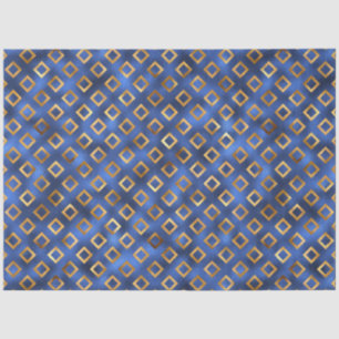 Luxury Blue and Gold Series Design 18 Tissue Paper