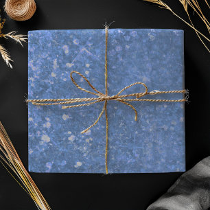 Luxury Blue Glitter Sparkle  Wrapping Paper Sheet
