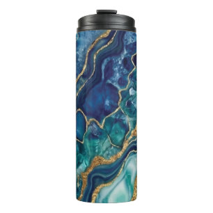 Luxury Blue Thermal Tumbler