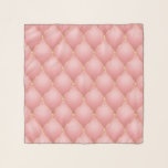 Luxury Blush Pink Rose Gold Diamond Tufted Scarf<br><div class="desc">Luxury Blush Pink Rose Gold Diamond Tufted Pattern Customisable Gift - or Add Your Name / Text - Make Your Special Gift ! Resize and move or remove / add text / elements with Customisation tool ! Design by MIGNED ! Please see my other projects / designs and paintings. You...</div>