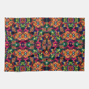 Luxury Boho Baroque Tea Towel
