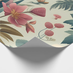 Luxury Botanical Floral Wrapping Paper