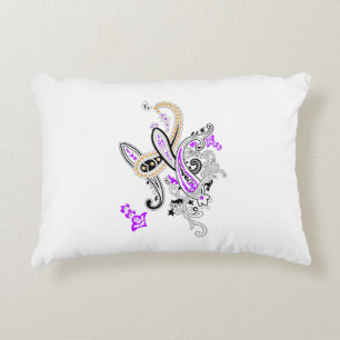 Luxury Botanical Paisley Accent Pillow