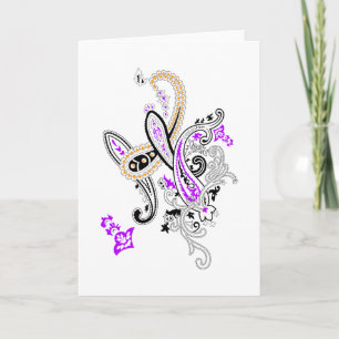 Luxury Botanical Paisley Collection Card