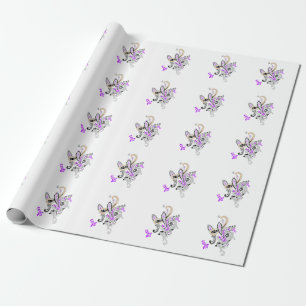 Luxury Botanical Paisley Collection Wrapping Paper