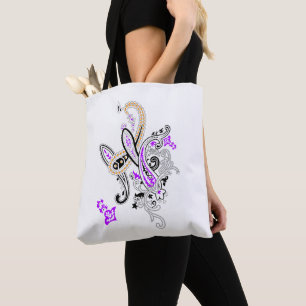 Luxury Botanical Paisley Tote Bag