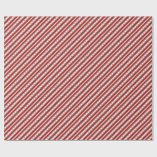 Luxury Candy Cane Stripe Christmas Wrapping Paper