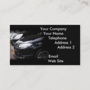 Luxury Car Dealer Business Card