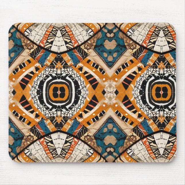 Luxury Caribbean Multicolor Design Mouse Pad (Front)