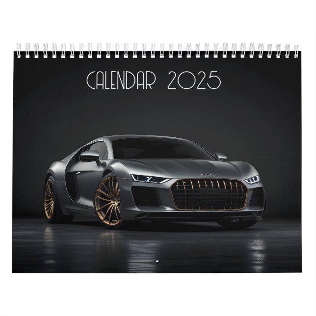 Luxury cars calendar (Cover)