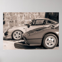 Luxury cars vintage photo