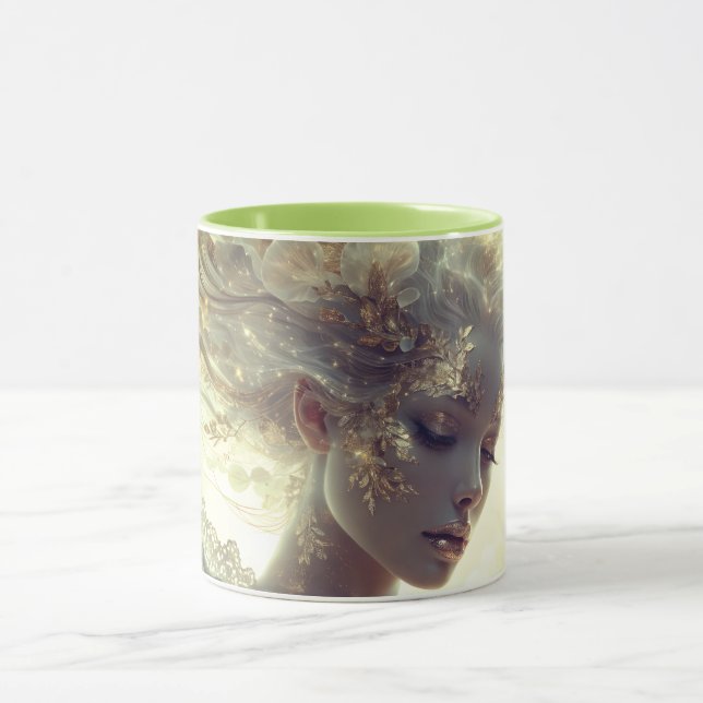 Luxury Celestial Feminine Art Mug (Center)